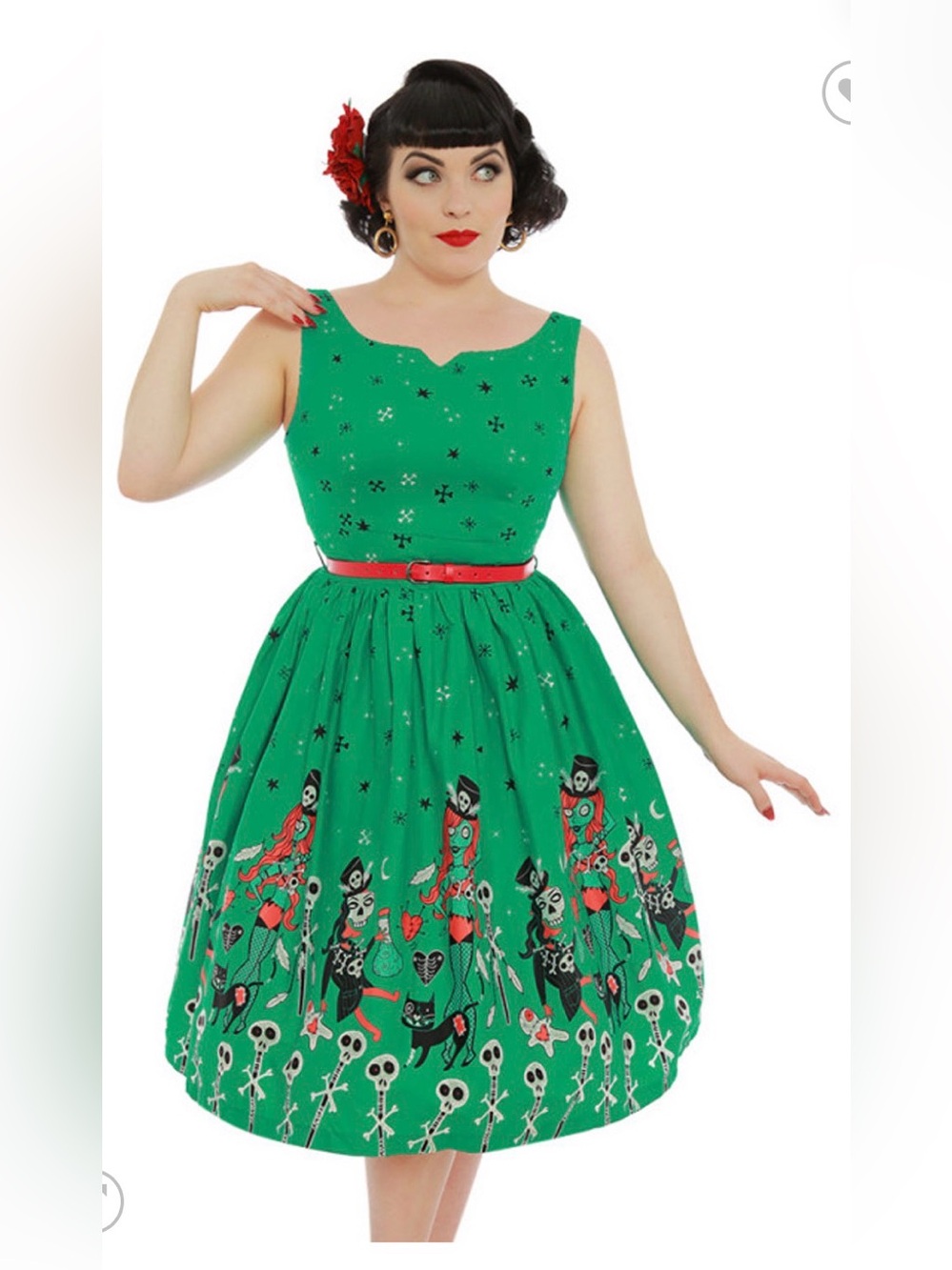 Lindy Bop Delta witch doctor dress